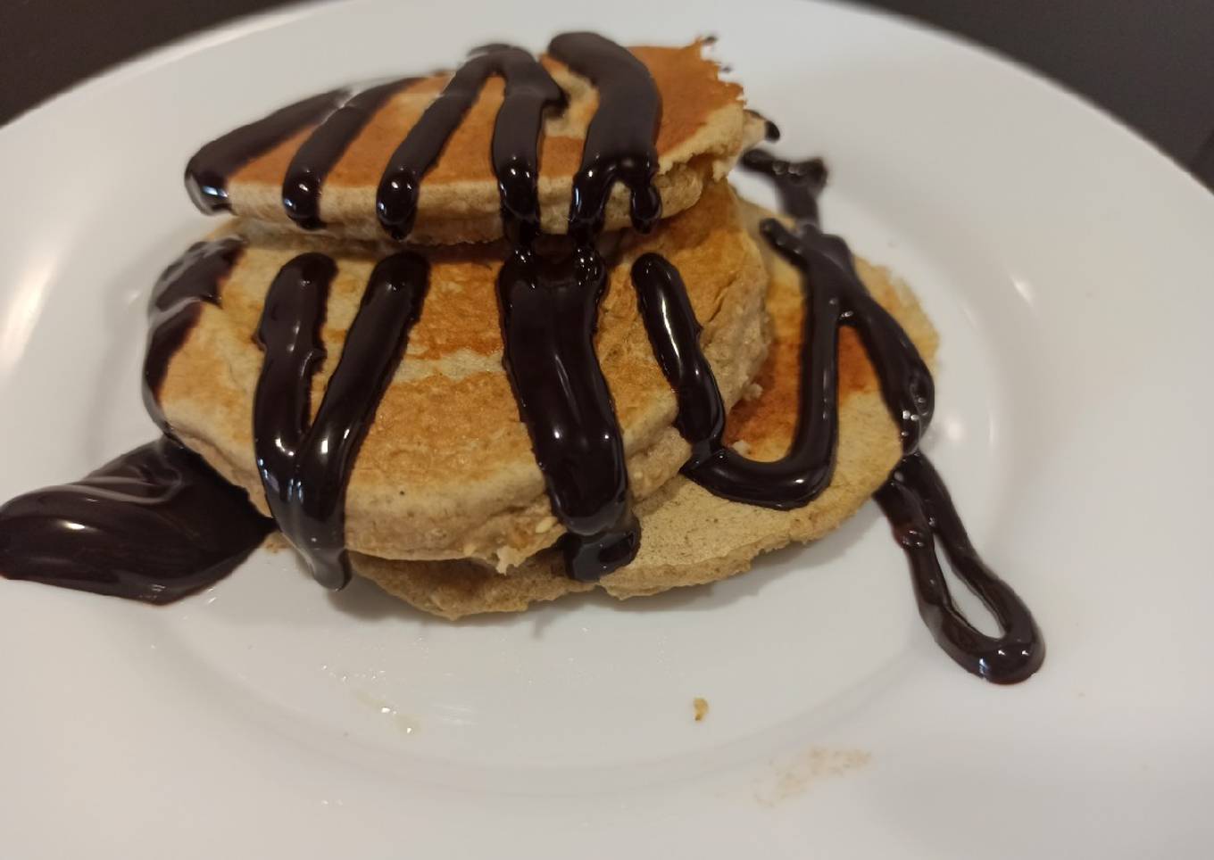 Pancakes / tortitas de avena y plátano (4 ingredientes) BLW