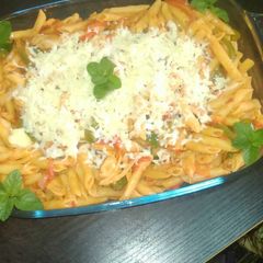 A picture of Mexican pasta.