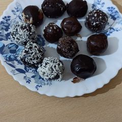 Oreo buiscuit balls A picture of Oreo buiscuit balls.
