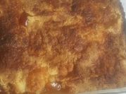 A picture of peach dessert