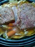 Slow Cooker Corned Beef & Cabbage