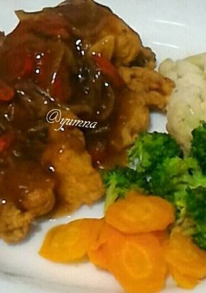Foto resep Ayam Crispy Saos Tiram