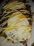 Papas Fritas con carne molida