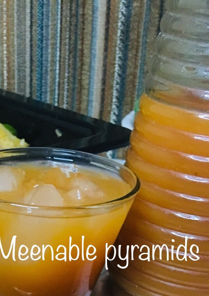 A picture of Wake me up juice.