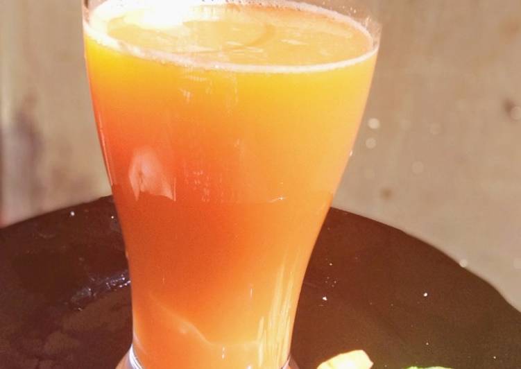 Steps to Make Perfect Carrot and celery detox juice #one recipe one tree