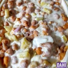 A picture of Dahi Chana Chat.