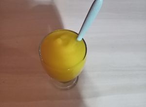 Una foto de Smoothie de mango