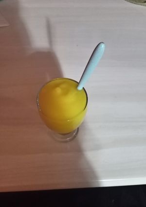 Una foto de Smoothie de mango