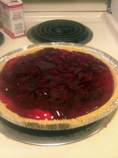 A picture of Strawberry Cheesecake.