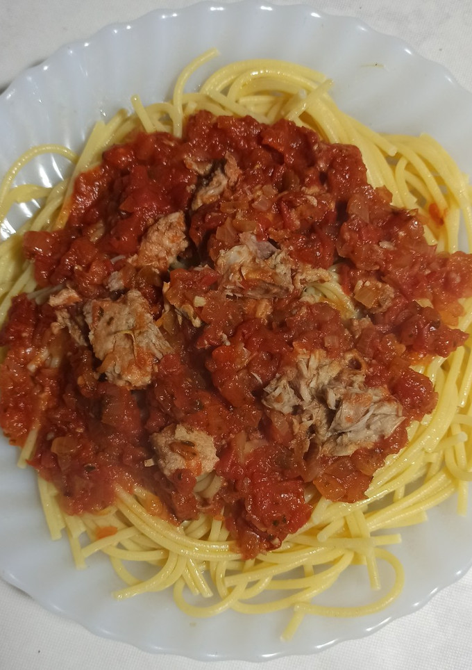 Una foto de Salsa de atún para pastas