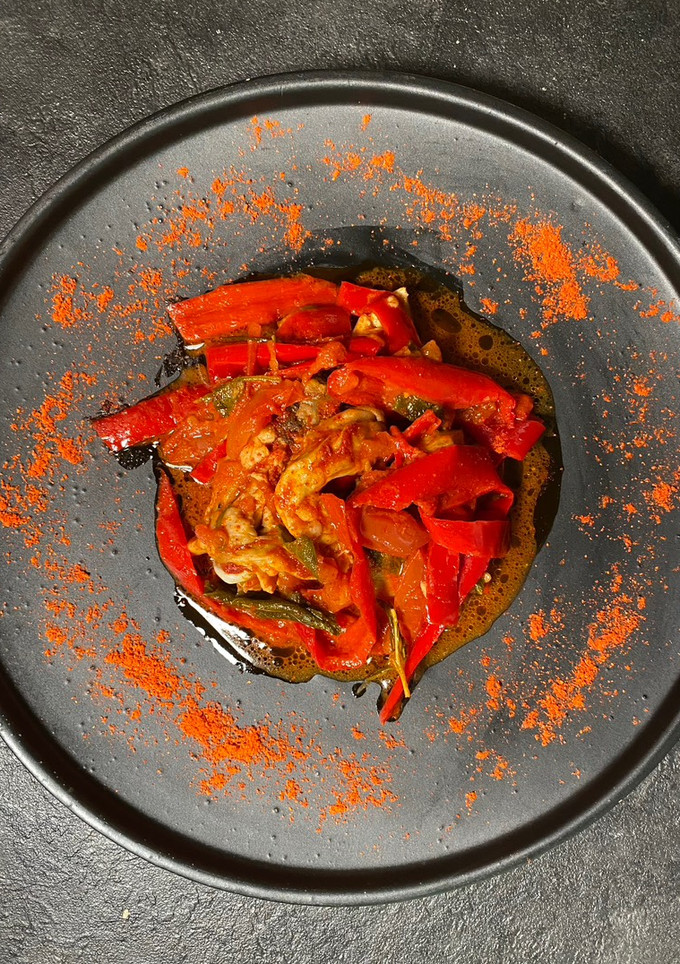 Foto di “STRACCETTI di Pollo ai peperoni”