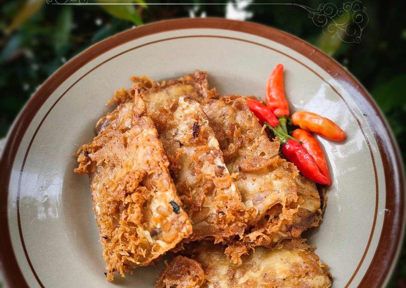 Tempe goreng krispi