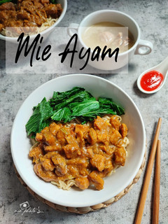 Foto resep Mie Ayam Kuah Kental