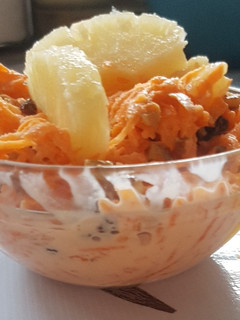 Una foto de Ensalada de zanahoria (dulce)