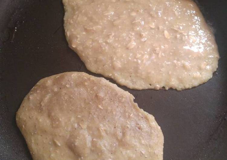 Tortitas de plátano veganas