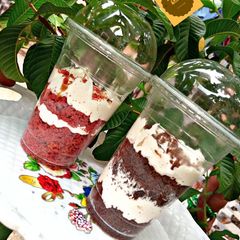 A picture of Cake parfait.