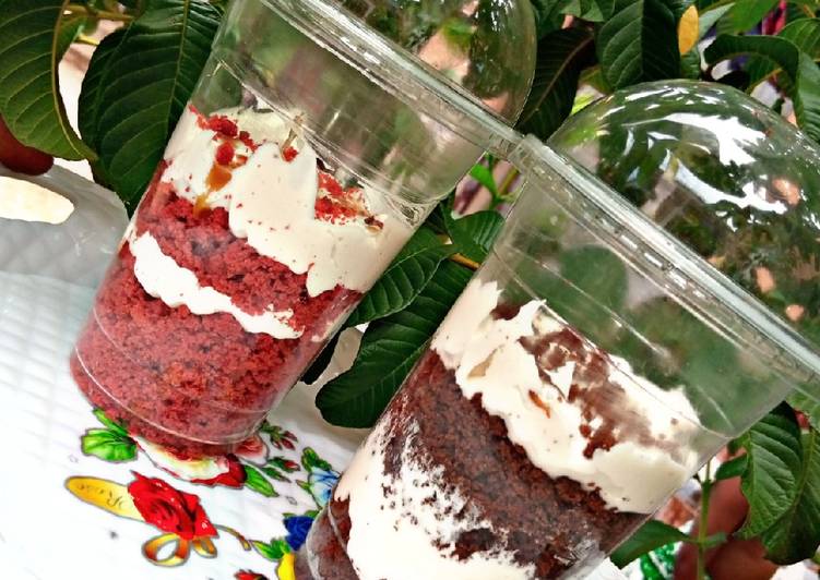 Recipe of Any-night-of-the-week Cake parfait