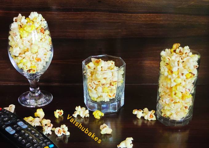 Recipe of Bobby Flay Crunchy Salted Popcorn
