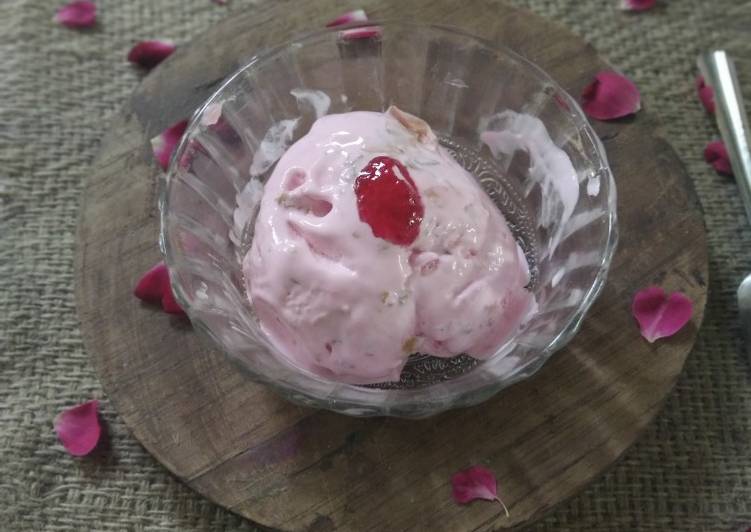 Recipe of Homemade Strawberry ice cream