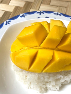 A picture of Mango Sticky Rice.