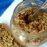 Mix de semillas con miel para tostadas de desayuno
