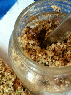 Una foto de Mix de semillas con miel para tostadas de desayuno