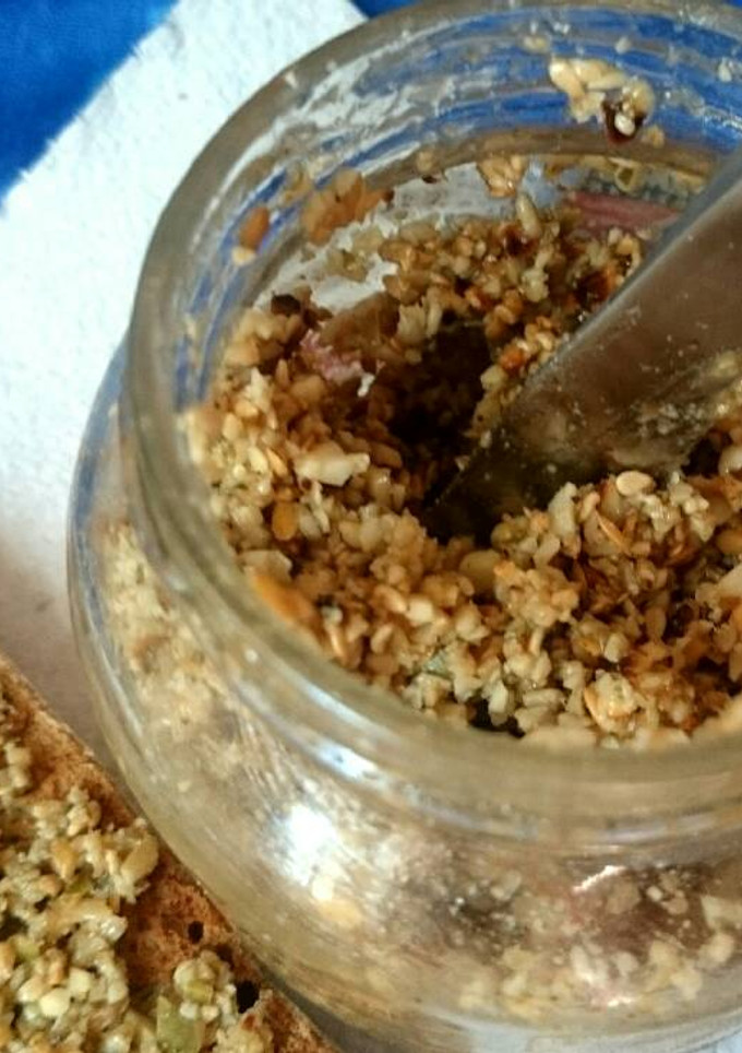 Una foto de Mix de semillas con miel para tostadas de desayuno