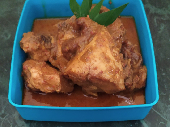 Anti Ribet, Membuat Rendang Daging Ayam Praktis Ekonomis Untuk Jualan