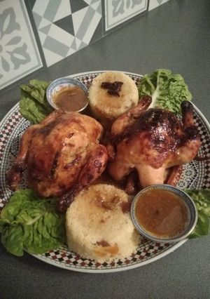 Une photo de Coquelets farcies au couscous