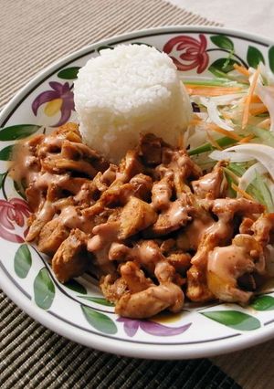 A picture of Easy Homemade Chicken Kebab Style.
