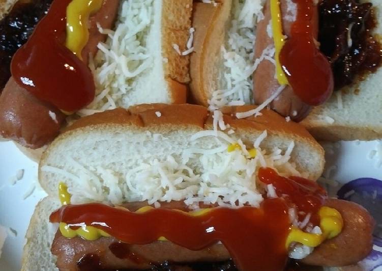 Recipe of Speedy Hotdog with my Ultimate Bacon Onion Sauce