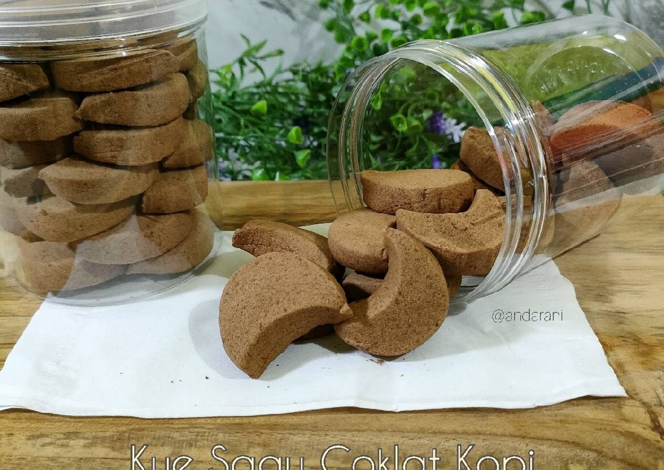 Kue Sagu Coklat Kopi (kue rentak) #kuekering