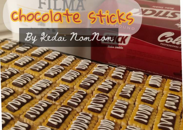 Resep Chocolate stick Anti Gagal