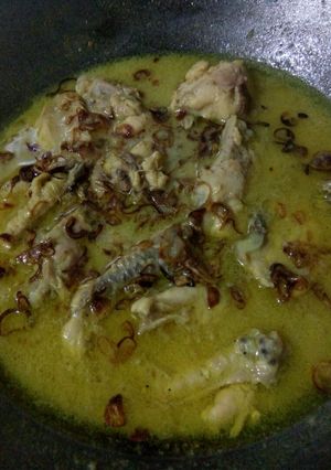 Foto resep Opor ayam kuning