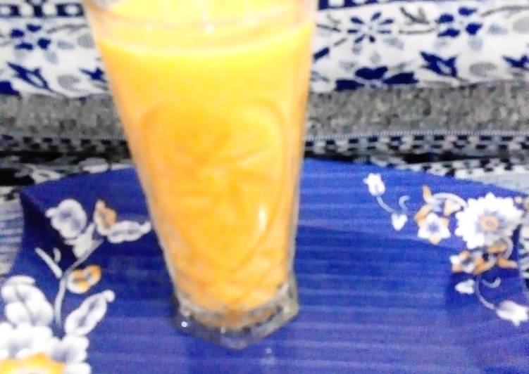 Recipe of Homemade Mango Smoothie