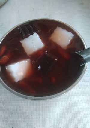 Hình của món Chè đậu đỏ thạch.