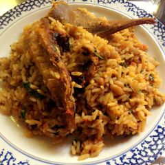 A picture of Rice and beans mix.