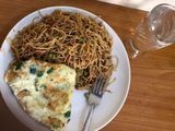 Fried spaghetti