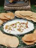 Hung Curd Dip Snacks Platter