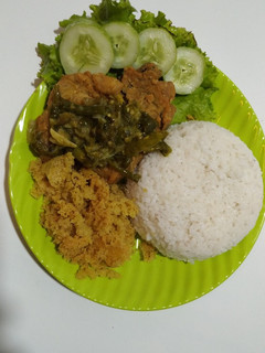 Foto resep Ayam kremes sambel ijo
