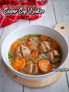 Foto resep Sayur Sop Bakso
