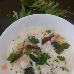 A picture of Curd rice.
