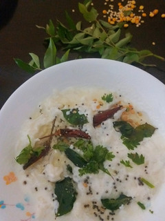 A picture of Curd rice.