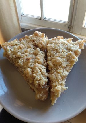 Una foto de Crumble de Manzanas🍏🍎
