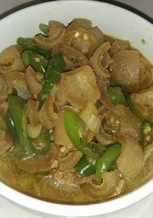 Foto resep Kikil kuning cabe ijo