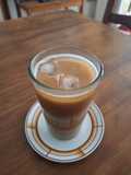 Café frío con leche de almendras ☕️🐿