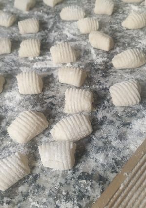 Una foto de Ñoquis de queso 🧀