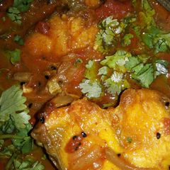 A picture of Fish curry.