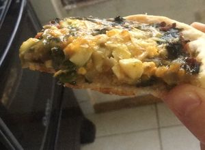 Una foto de Tarta de espinaca y carne picada