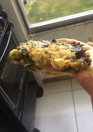 Una foto de Tarta de espinaca y carne picada